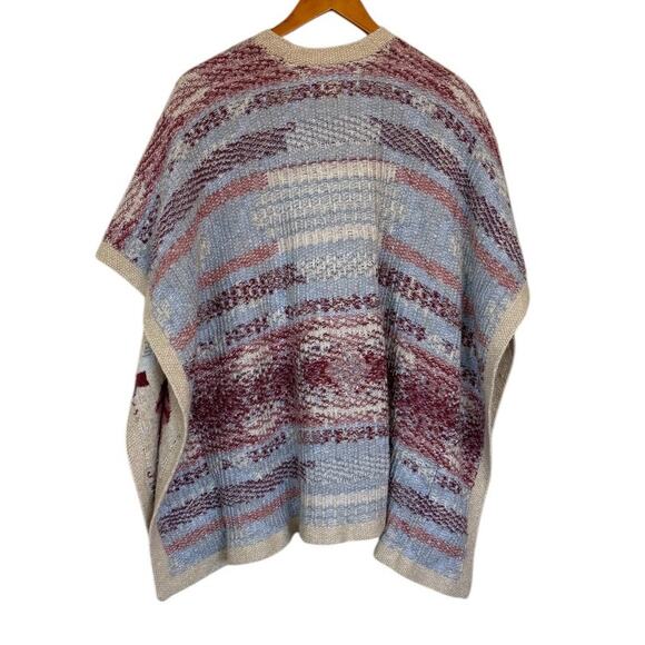 Not For Sale Lucky Brand‎ Cardigan Women One Size Blue Button Front Aztec - Picture 6 of 8